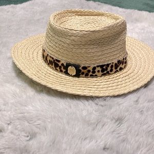 Vince Camuto Pony Hair trimmed fedora